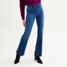 Women's Nine West Mid Rise Pull-On Bootcut Jeans Nine West