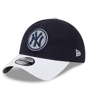 Мужская темно-синяя регулируемая кепка New York Yankees 2024 Batting Practice 9TWENTY New Era