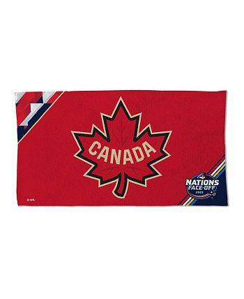 Canada 2025 4 Nations Face-Off Locker Room 22'' x 42'' Double-Sided Towel Wincraft