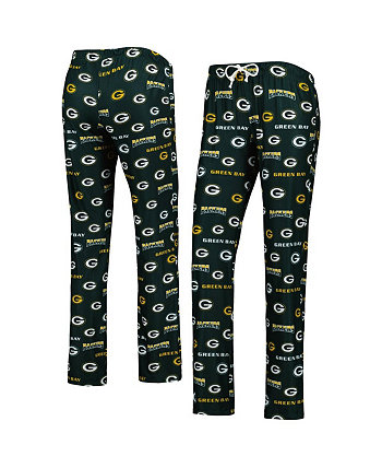 Женские зеленые трикотажные брюки Green Bay Packers Concepts Sport