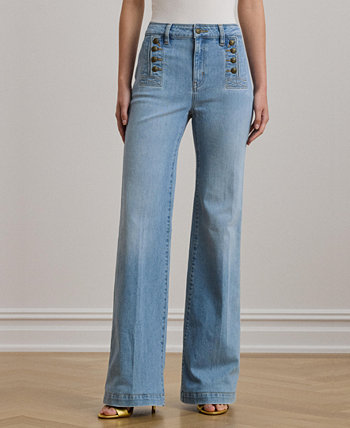 Women's High-Rise Flare Sailor Jeans LAUREN Ralph Lauren