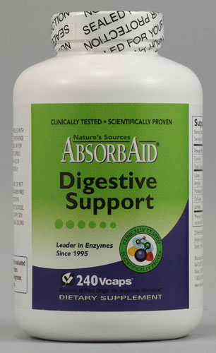 Поддержка пищеварения - 240 Vcaps - AbsorbAid AbsorbAid