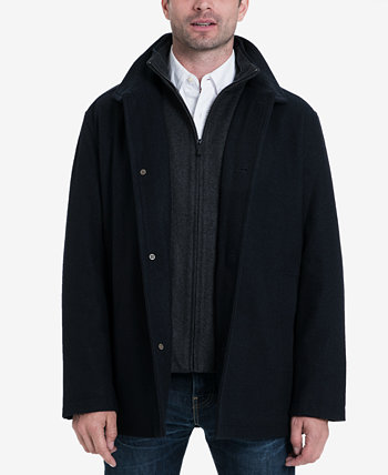 Многослойное мужское пальто из смесовой шерсти, созданное для Macy's London Fog