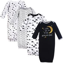 Unisex Baby Cotton Gowns, Moon And Back, Preemie/Newborn Hudson Baby