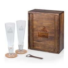 Подарочный набор для пива Picnic Time Cleveland Browns Pilsner Beer Glass Picnic Time
