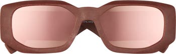 Стеклянные полукруглые прямоугольные солнцезащитные очки 54 мм Le Specs