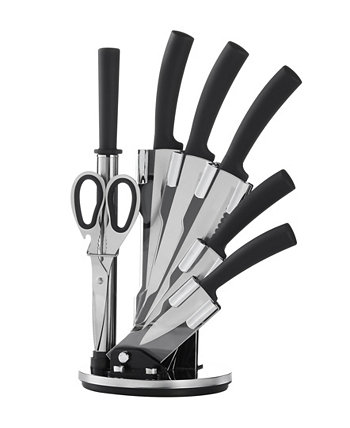 Набор ножей из 8 предметов на поворотной подставке Cheer Collection