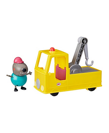 Granddad Dog's Tow Truck Construction Vehicle and Figure Set, Preschool Toys Peppa Pig