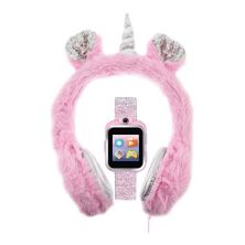 Детские смарт-часы и наушники PlayZoom Blush Glitter Fuzzy Unicorn Playzoom
