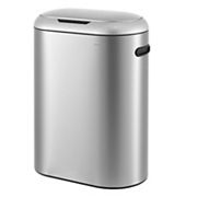 Robo Kitchen 13.2-gallon Slim Oval Motion Sensor Touchless Trash Can With Touch Mode Happimess