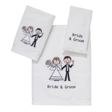 Банное полотенце Avanti «Жених и невеста», полотенце для рук или полотенце для кончиков пальцев Avanti