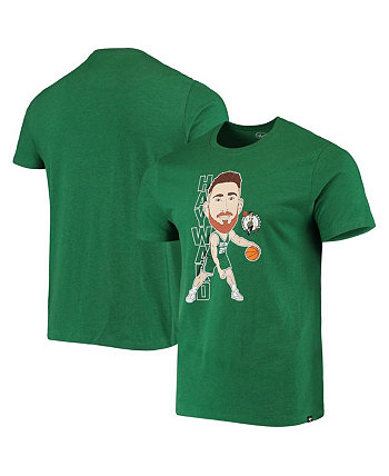 Мужская футболка '47 Gordon Hayward Heathered Kelly Green Boston Celtics Bobblehead '47 Brand