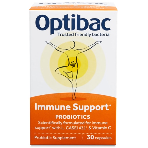Пробиотики для поддержки иммунитета Optibac -- 30 капсул Optibac