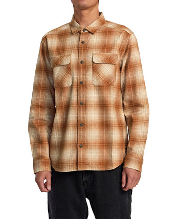 Мужская фланелевая рубашка с длинным рукавом Dayshift RVCA