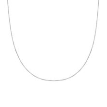 PRIMROSE Ожерелье-цепочка из стерлингового серебра 50-й пробы с закругленными углами PRIMROSE