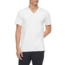 Мужская футболка Calvin Klein Classics с 3 предметами и V-образным вырезом Calvin Klein