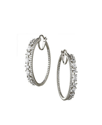 Серьги-кольца размером 1 1/2 дюйма, созданные для Macy's Eliot Danori