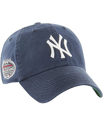 Мужская темно-синяя классическая приталенная шляпа New York Yankees Sure Shot '47 Brand