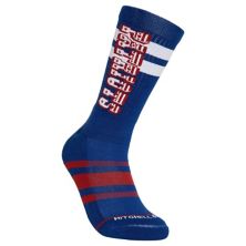Unisex Mitchell & Ness New England Patriots Lateral Crew Socks Unbranded