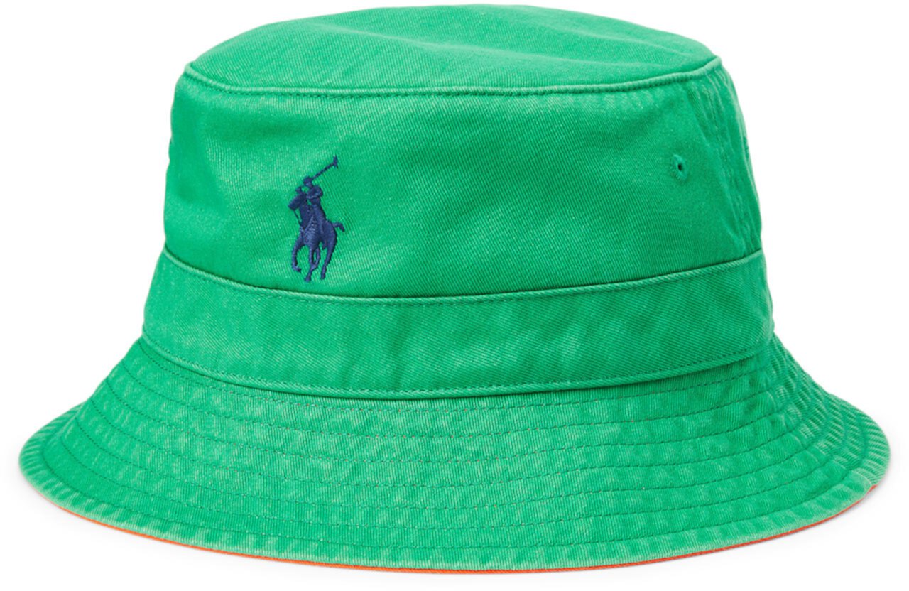 Шляпа-ведро из хлопка чинос Polo Ralph Lauren