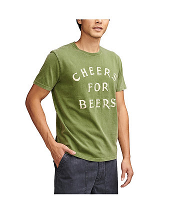 Men's Cheers Short Sleeve T-shirt Lucky Brand