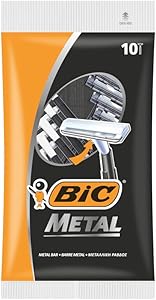 Bic Metal Men's Disposable Shaving Razors, 5-Count x 1 Pack Bic