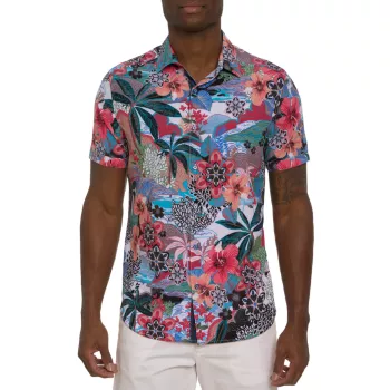 Рубашка Peninsula с пуговицами спереди Robert Graham