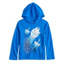 Boys 4-8 Jumping Beans® Star Wars Millennium Falcon Hooded Active Graphic Tee Jumping Beans