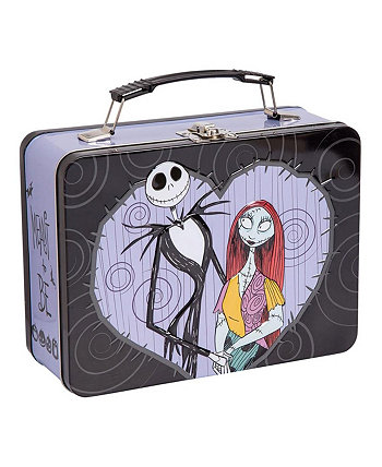 The Nightmare Before Christmas Jack and Sally Tin Lunch Box BIOWORLD