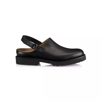Oxalis Leather Clogs Heschung