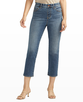 Women's Valentina High Rise Straight Leg Cropped Jeans JAG