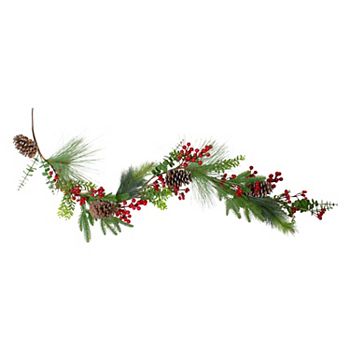 Northlight Berry Pine & Eucalyptus Artificial Christmas Garland Northlight