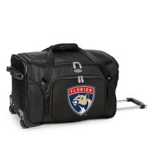 Denco Florida Panthers 22-Inch Wheeled Duffel Bag Denco