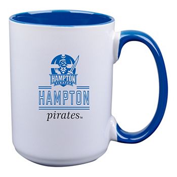 Hampton Pirates 15oz. Classic Crew Inner Color Ceramic Mug The Memory Company