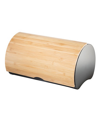Хлебница диаметром 8,5 дюймов с бамбуковой крышкой Oggi