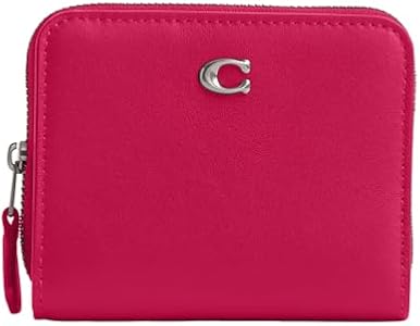 Coach Women's Billfold Wallet Small Zip Around Coach