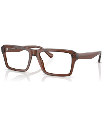 Men's Rectangle Eyeglasses, EA320656-O Emporio Armani