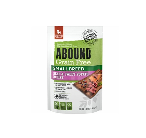 Abound hotsell dog food