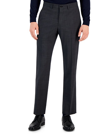 Мужские черные шерстяные костюмные брюки узкого кроя Armani Exchange Armani
