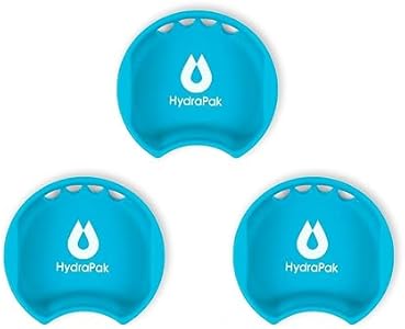 HydraPak WaterGate Защита для широких горлышек 3-Pack - Без BPA и PVC - Подходит для большинства бутылок 63 мм HydraPak