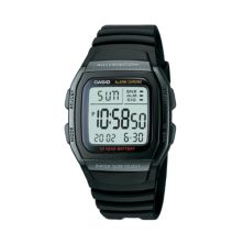 Мужские спортивные цифровые часы с хронографом с подсветкой Casio - W96H-1BV Casio