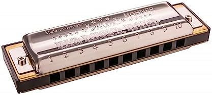 HOHNER 590 Big River Harp Pro Pack Harmonica Set, Keys of G, A, & C, Stainless steel (3P590BX) Hohner