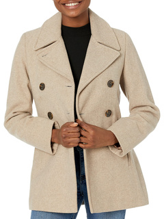 calvin klein camel peacoat