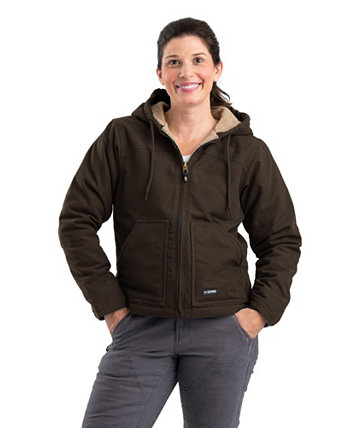 Женская куртка Softstone Duck с капюшоном на подкладке, большие размеры Berne