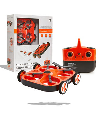 Игрушечный радиоуправляемый дрон Air Racer, набор транспортных средств двойного назначения, 7 предметов Sharper Image