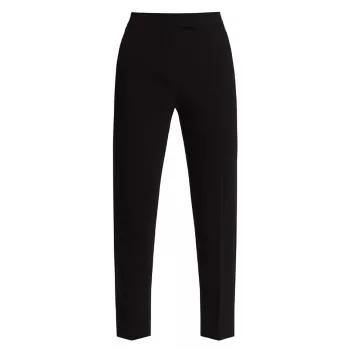 Ibbey Crepe Tapered Trousers Theory