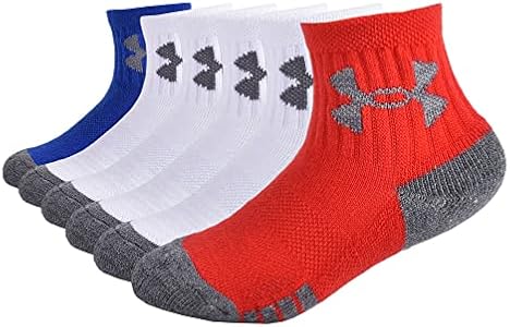 Under Armour Boys' Multi Pack Quarter Sock Under Armour