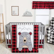 Trend Lab Peak-a-Bear 3 Piece Crib Bedding Set Trend Lab