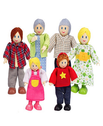 Набор кавказских кукольных домиков «Счастливая семья» Hape