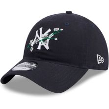 Женская регулируемая кепка New Era Navy New York Yankees Game Day Bloom Branch 9TWENTY New Era
